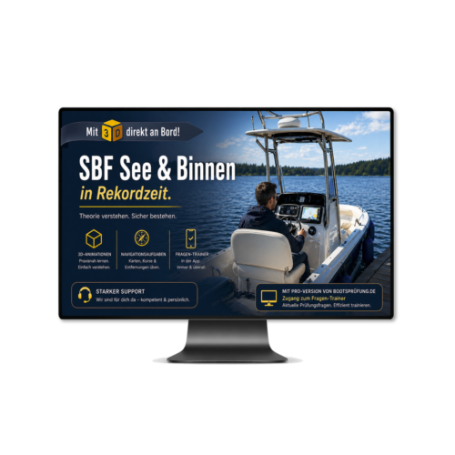 SBF See und Binnen Prüfung zusammen Online Kurs