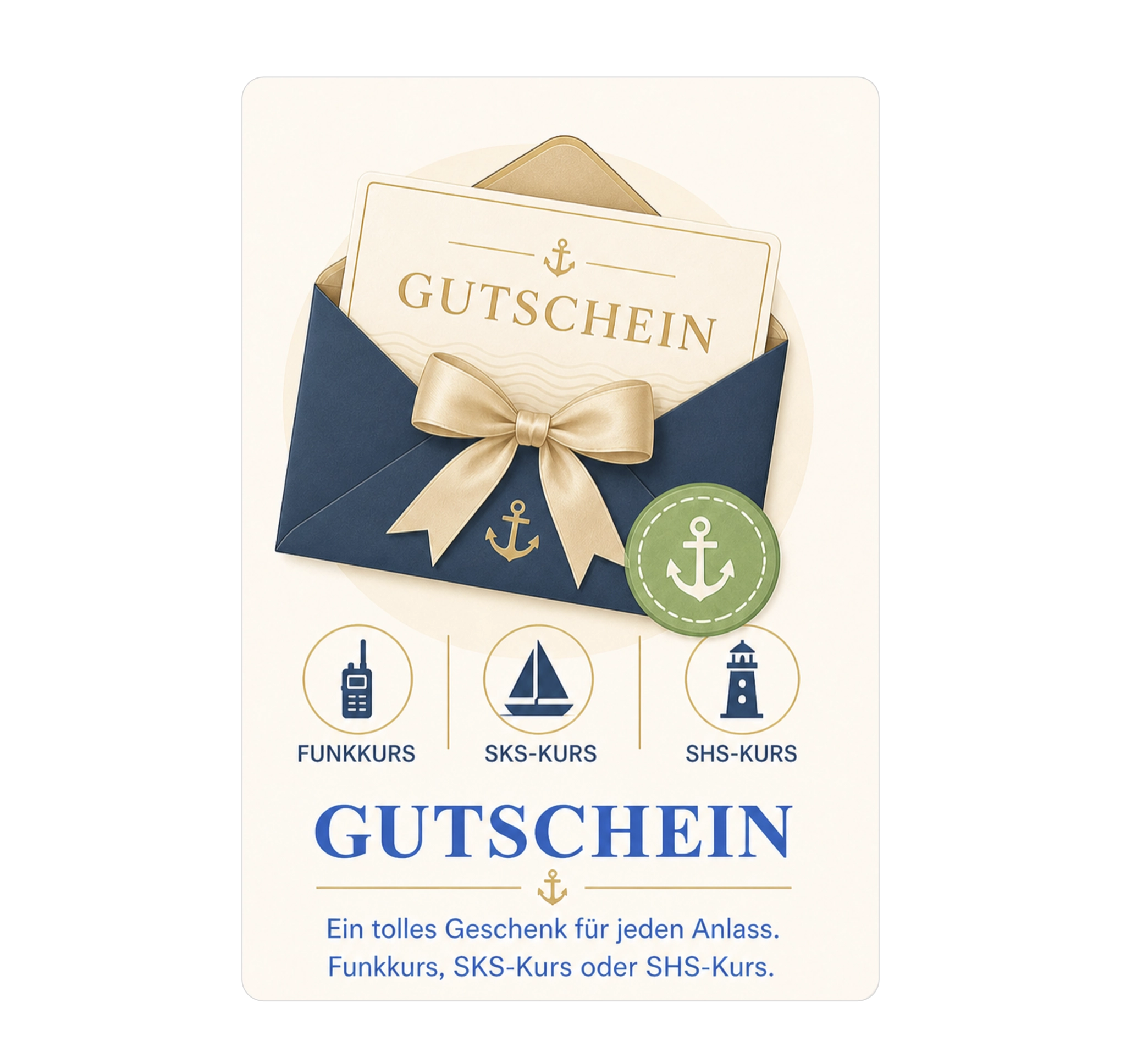 Gutschein Bootsführerschein