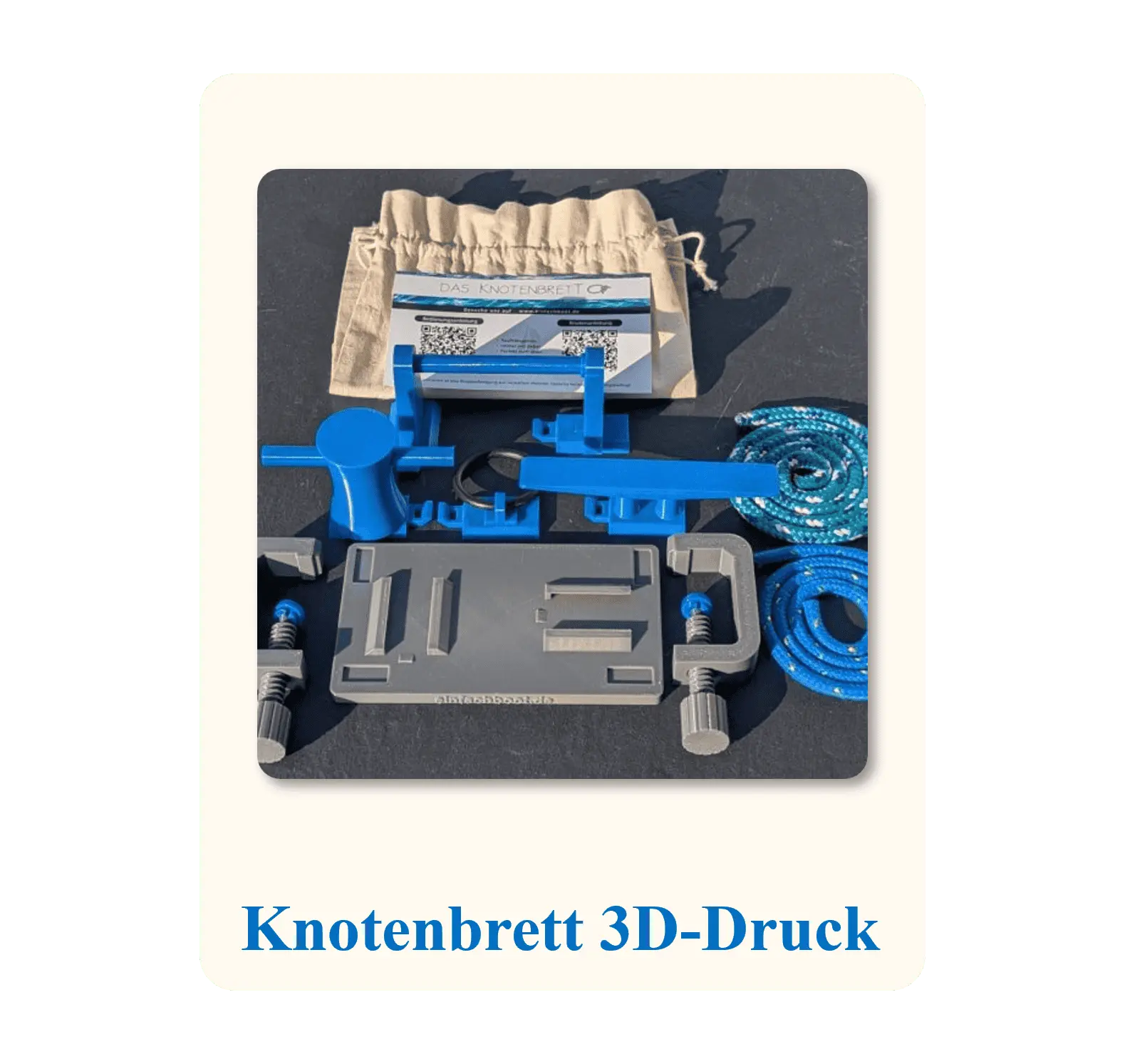 Knotenbrett SBF Prüfung