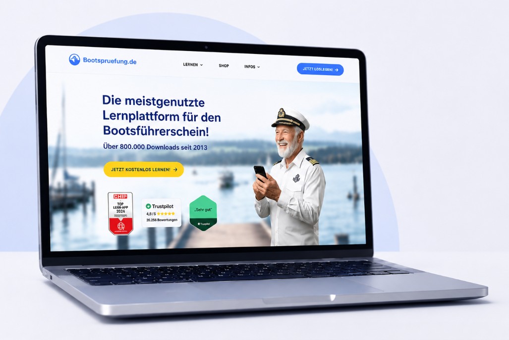 bootsprüfung und segelnag